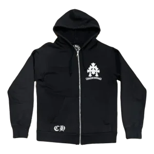 Triple Cross Logo Black Zip Up Hoodie 800x914 1 300x300 1.webp Triple Cross Logo Chrome Hearts Zip Up Hoodie